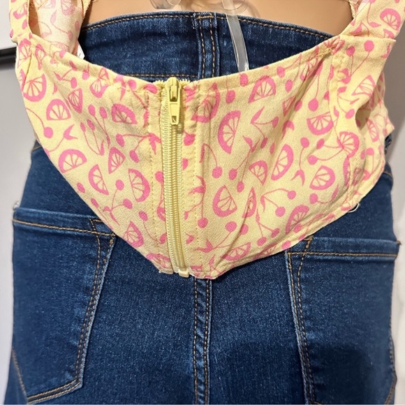 Pink Patterned Halter Top - Picture 5 of 7